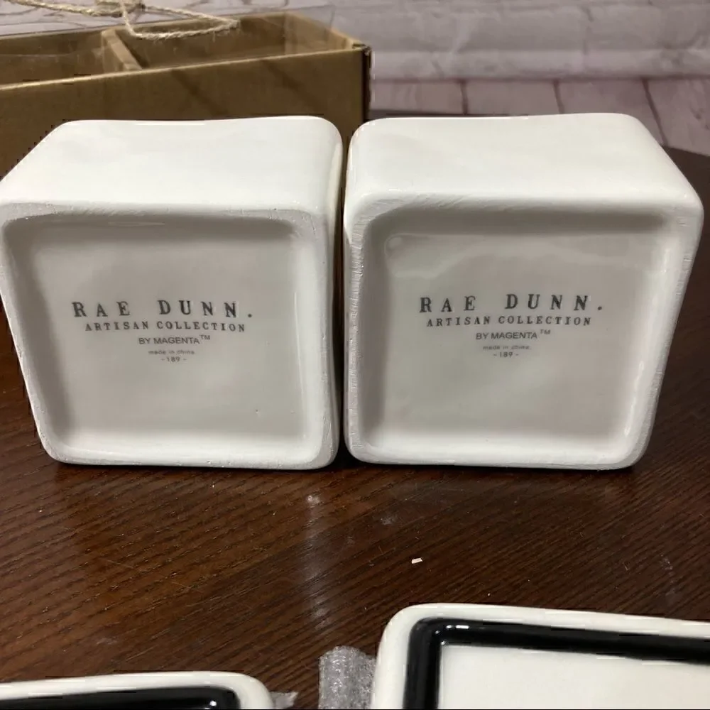 RAE DUNN ARTISAN COLLECTION JEWELRY BOX “his hers”